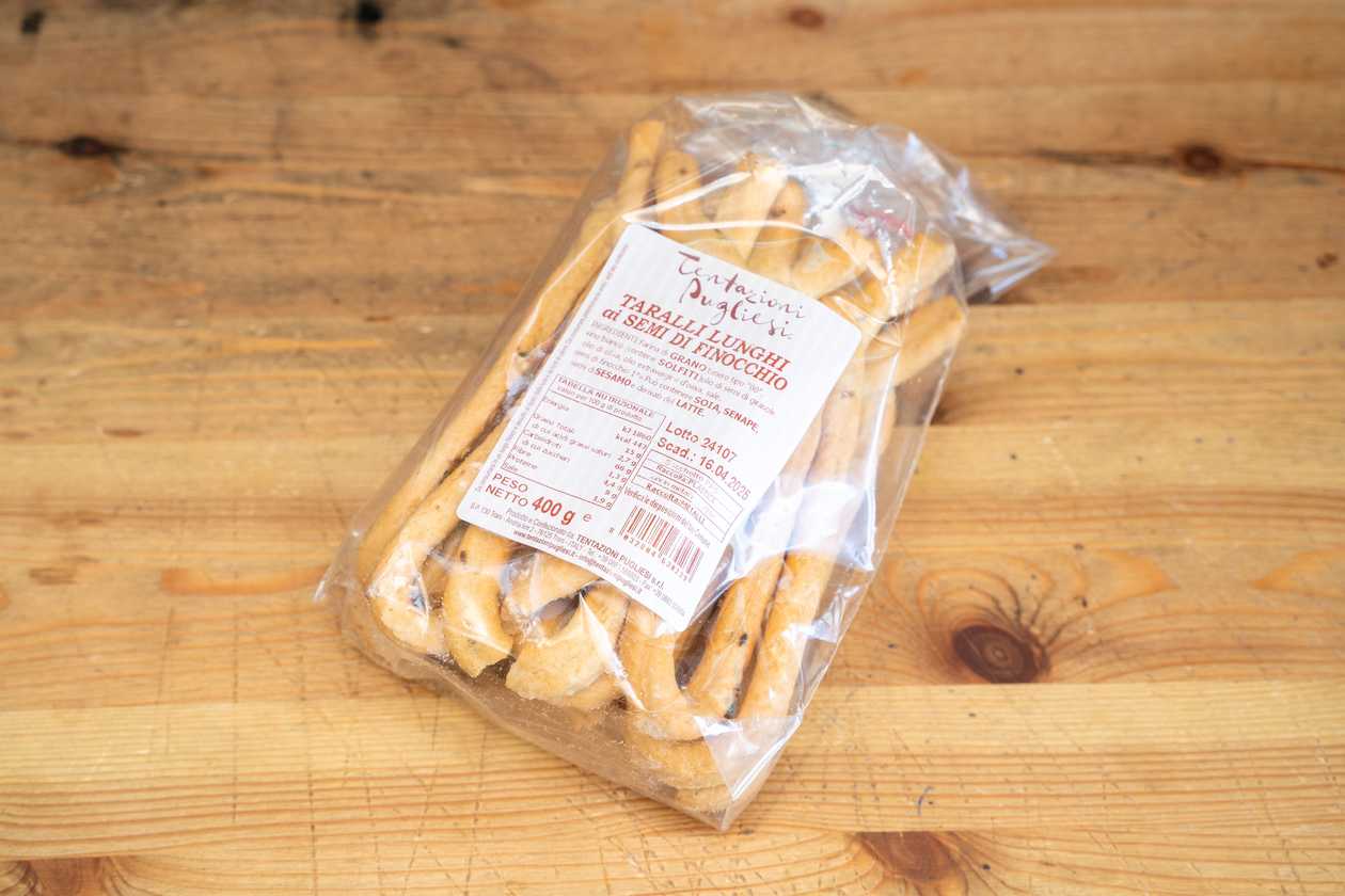 Taralli al Seme di Finocchio, 400g