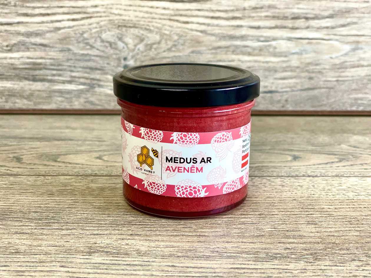 Latvijas medus ar avenēm [ 150G ]