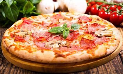 Pizza Prosciutto E Funghi 770gr (32cm)