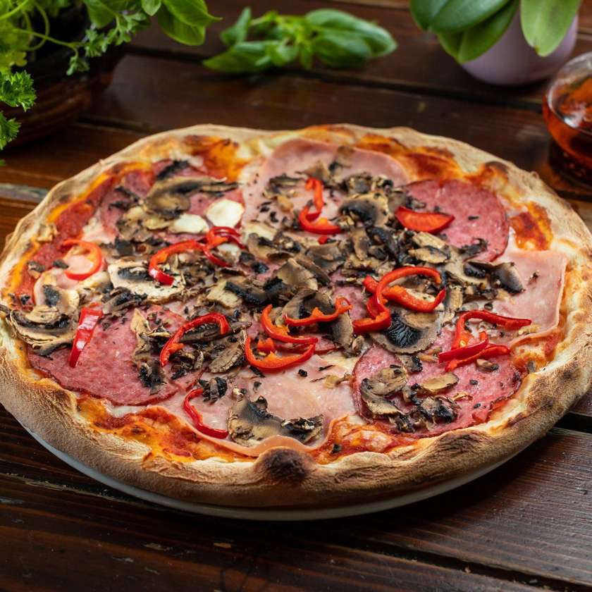 Pizza Quatro Stagioni 880gr (32cm)