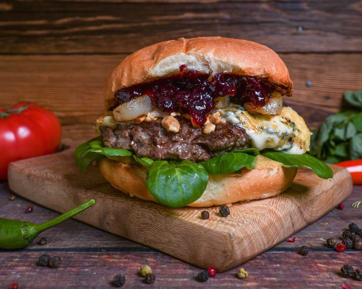 Blue Cheese Burger Zestaw