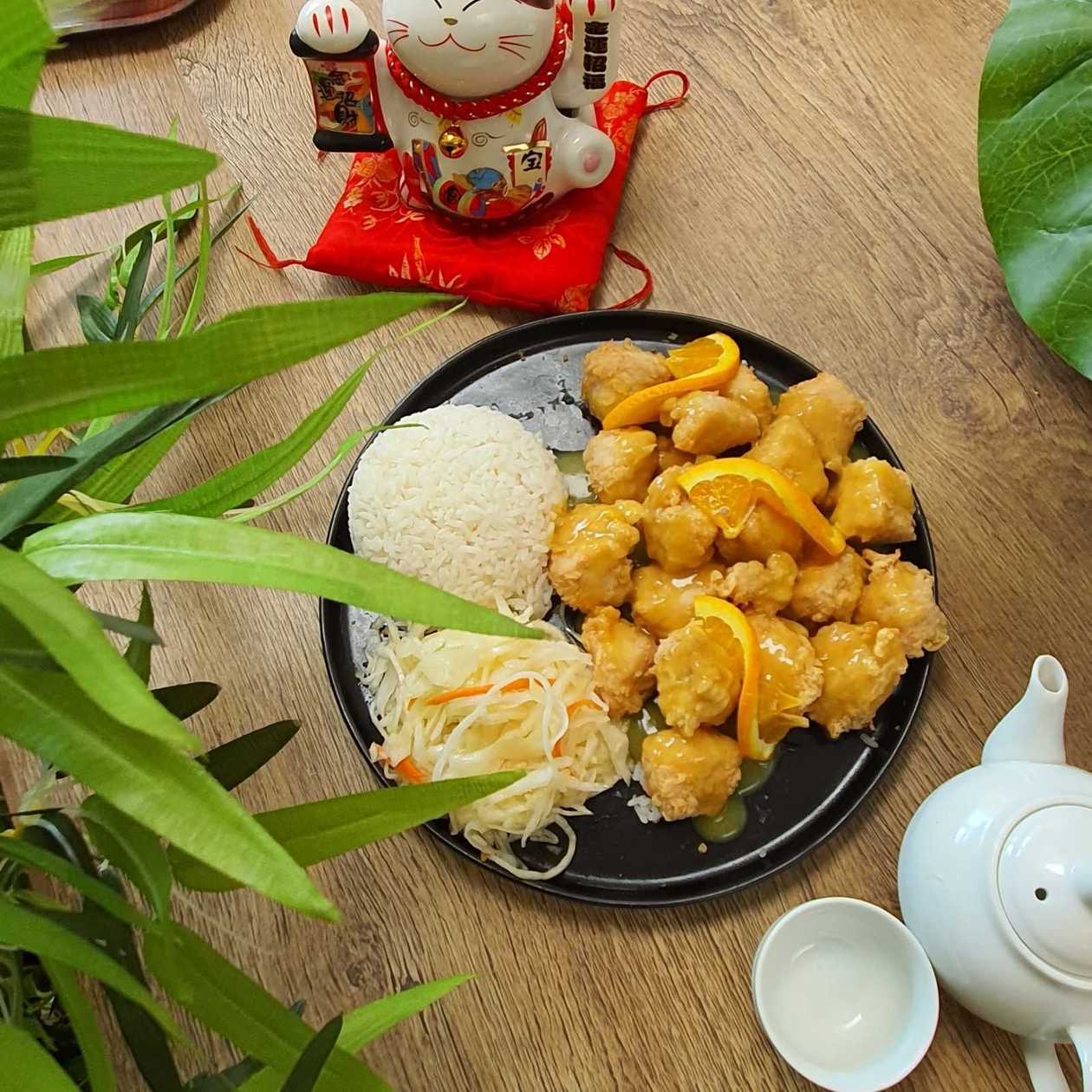 Chicken in Orange Sauce