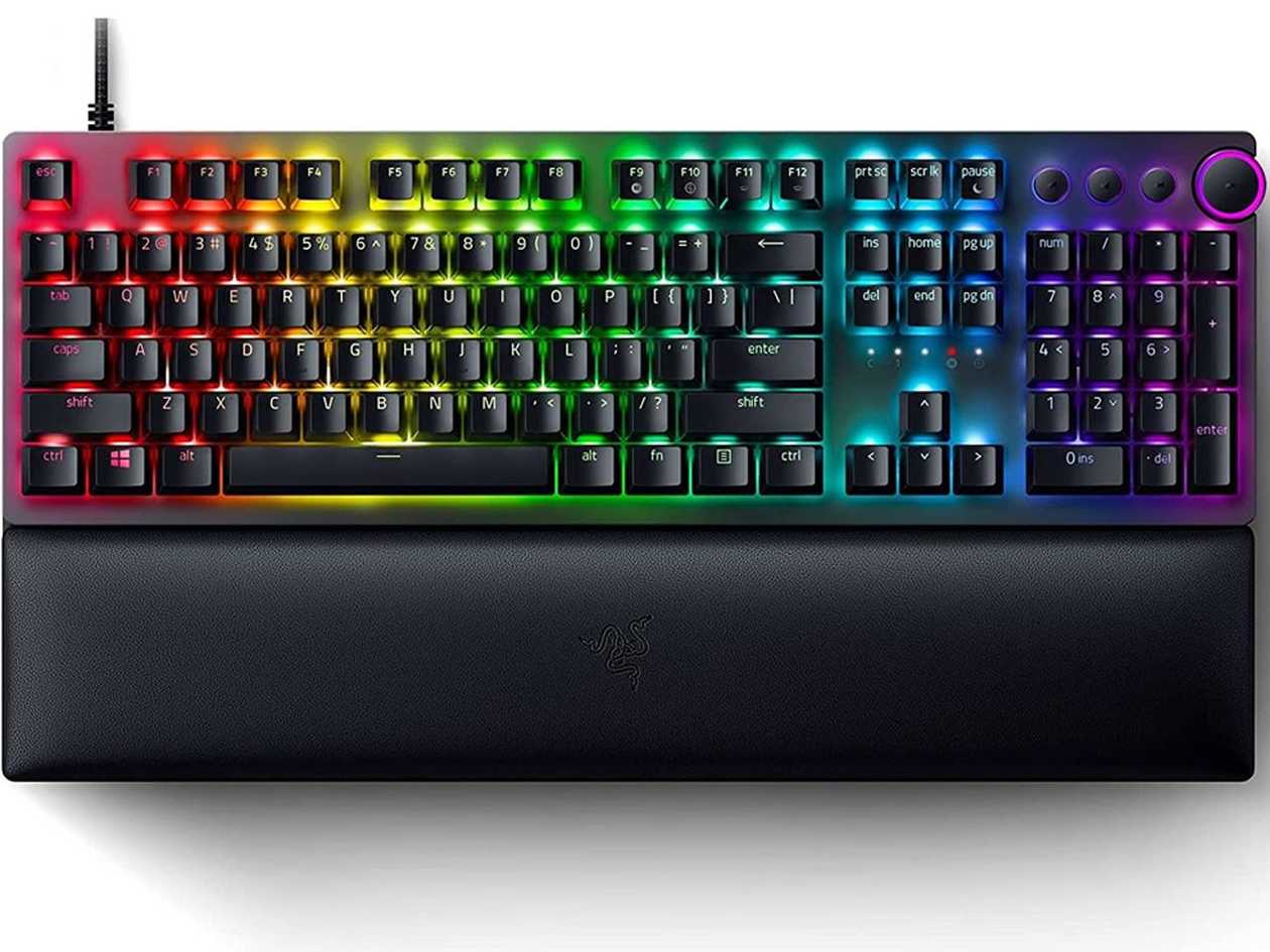 Razer Huntsman V2 RGB 108key Red Switch USB EN, Black - RZ03-03930100-R3M1 (12669)