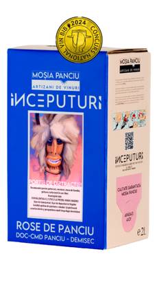 Bag in Box 2L Rose de Panciu semi-dry