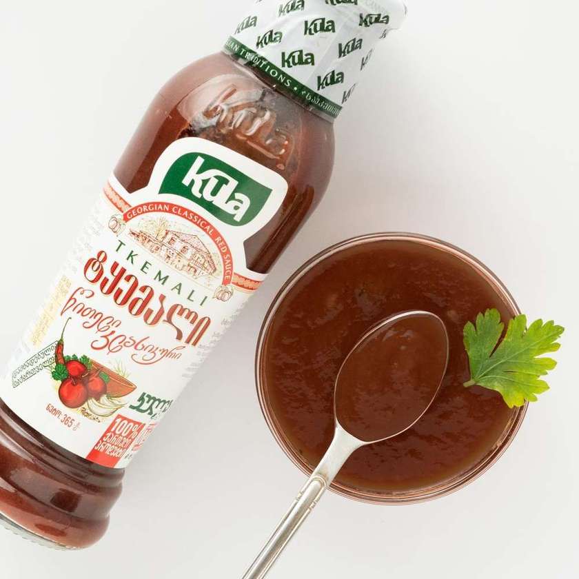 Classic red tkemali sauce 365gr kula