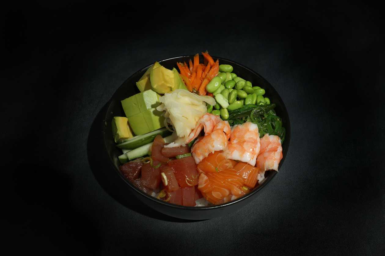 Rainbow Poke Bowl
