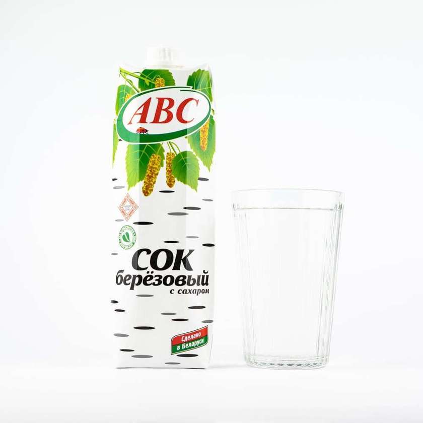 Birch juice with sugar 1l