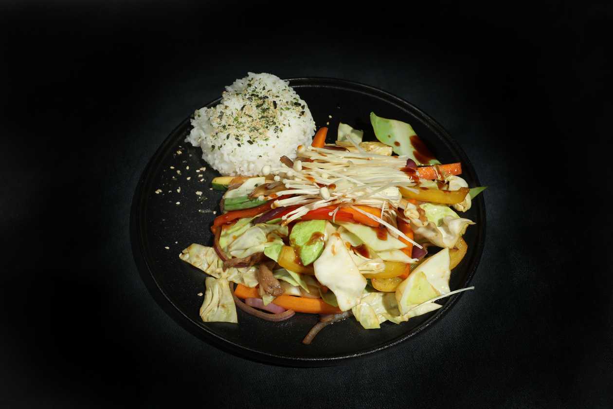 Ясай Итаме Веган + 1 напиток