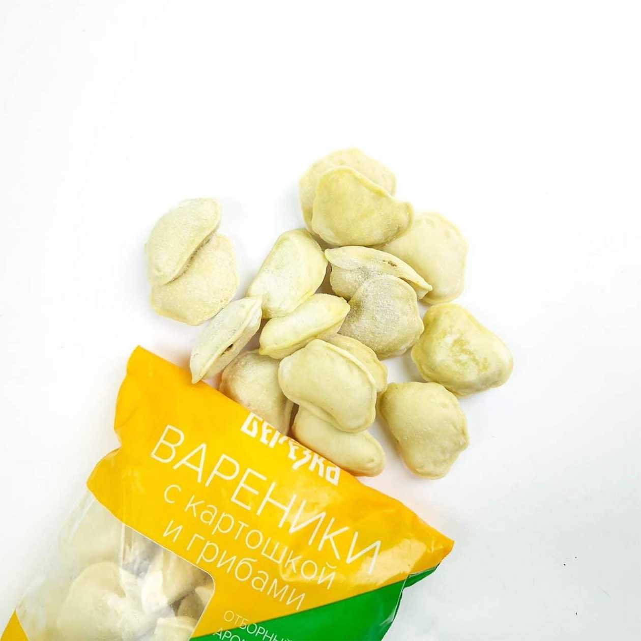 Vareniki with potatoes and mushrooms 500g