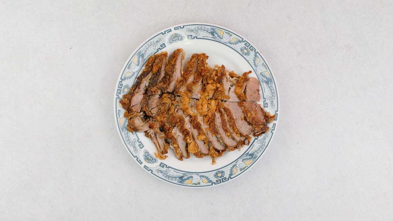 WM11 Kačica s bambusovými výhonkami a hríbami