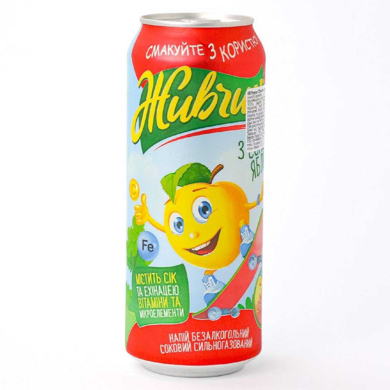 Refreshing drink "zivchik with apple juice" 500ml