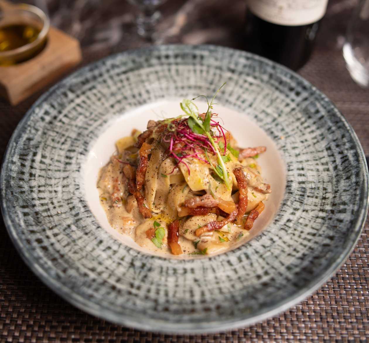 Copy of Tagliatelle cu ciuperci hribi si guanciale