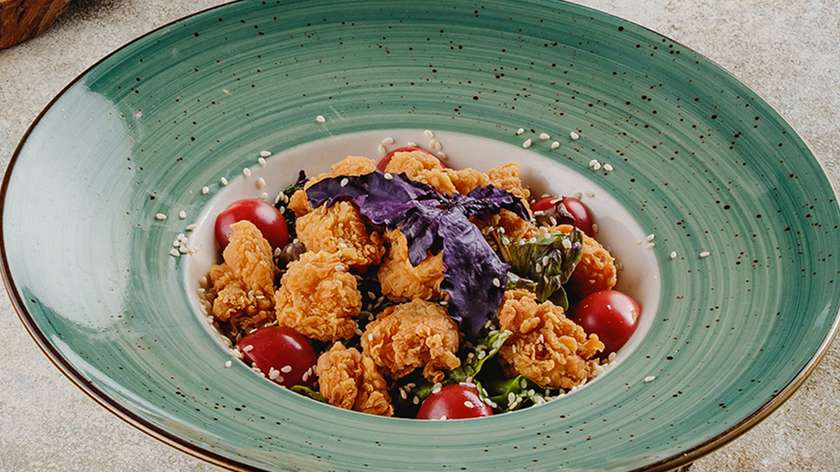 Popkorn salatı