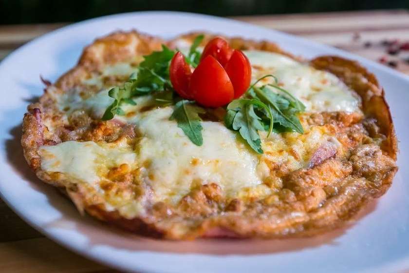 Omletă cu cașcaval