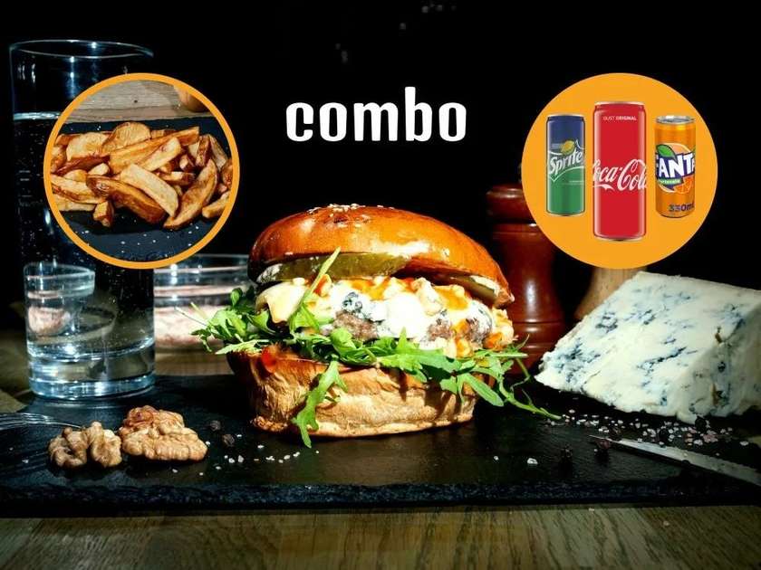 Meniu supreme burger
