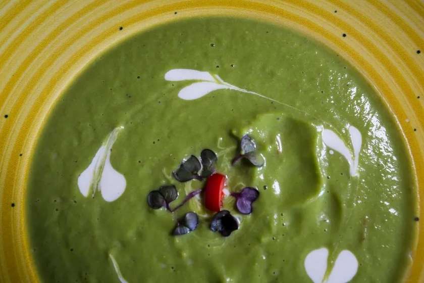 Supă cremă de mazăre