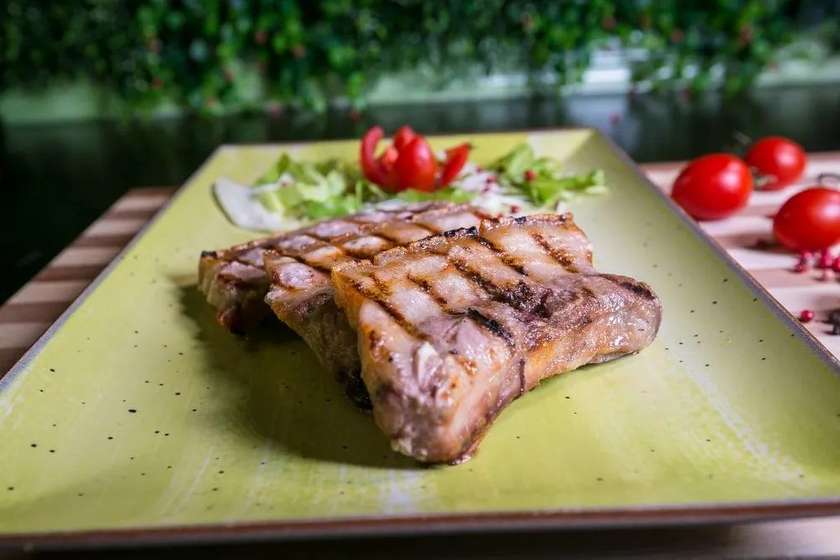 Piept de porc la grătar