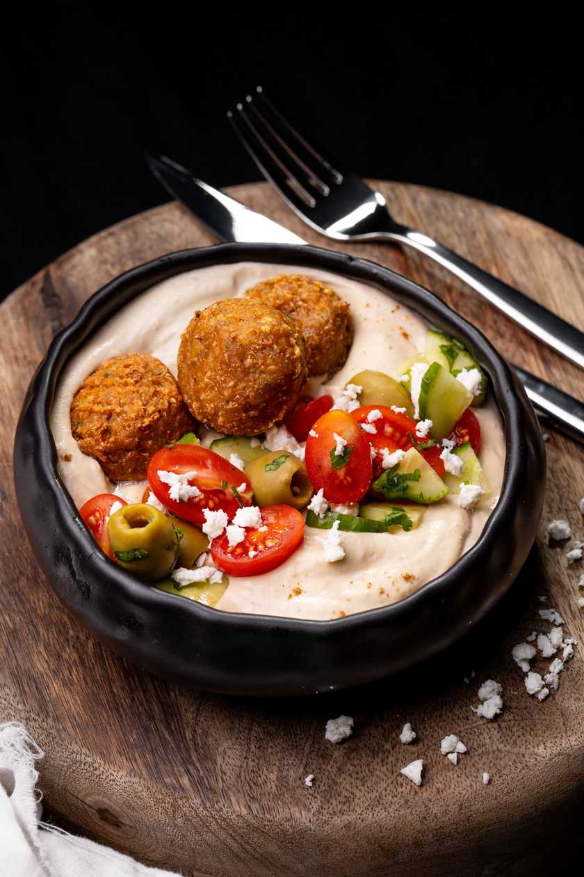 Hummus Cu Falafel