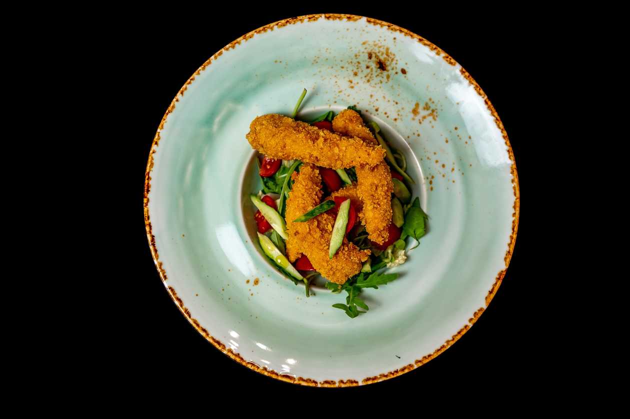 Crispy chicken salad