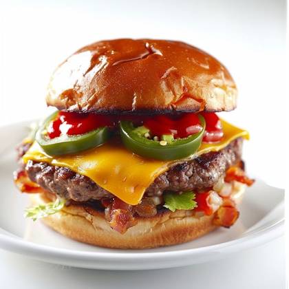 Jalapeño burger