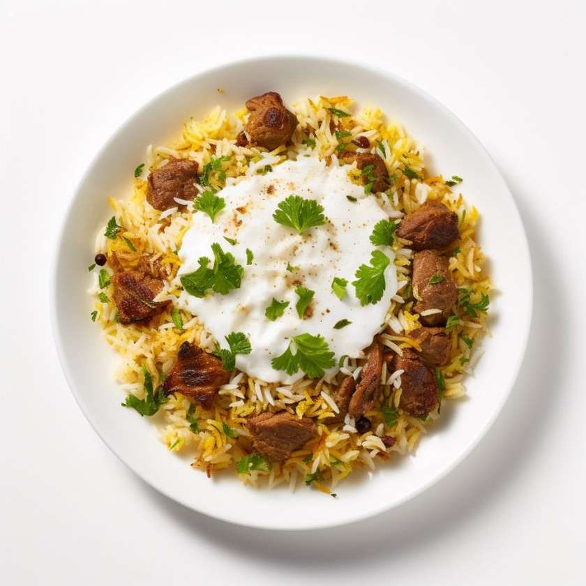 Lamb risotto