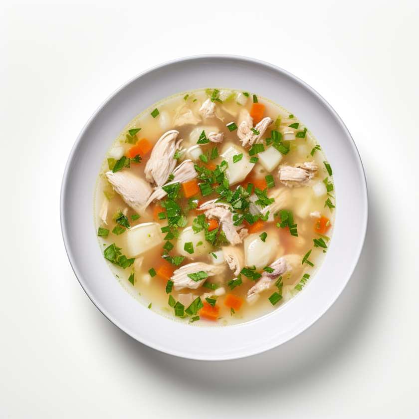 Chicken Mančao soup