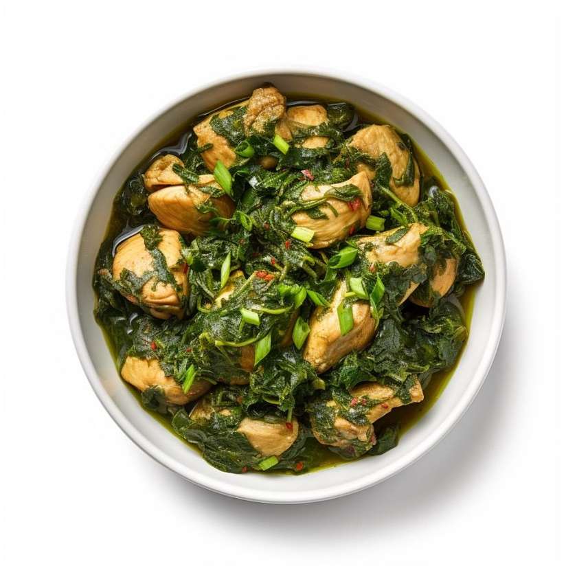 Chicken palak