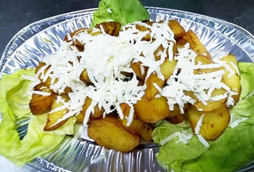 Traditional Brașov-style potatoes