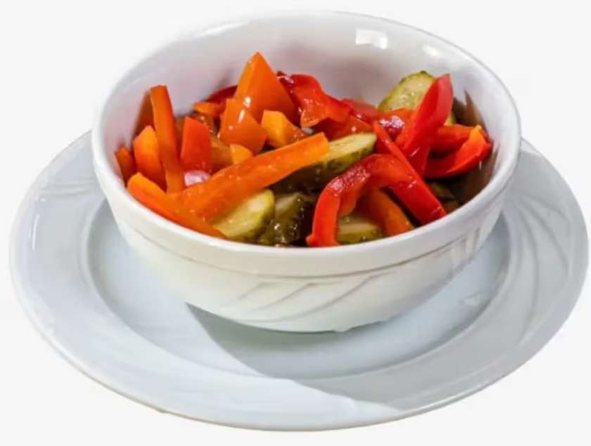 Casa Brasoveana pickled vegetables salad