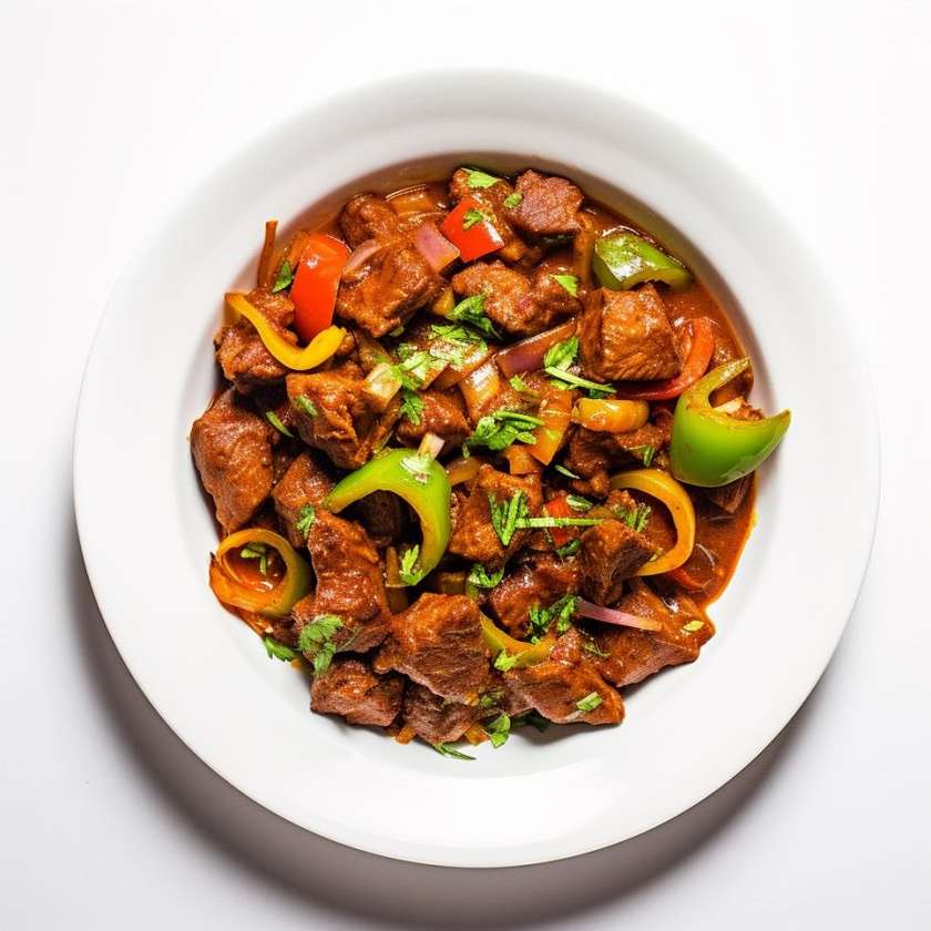 Kadai lamb