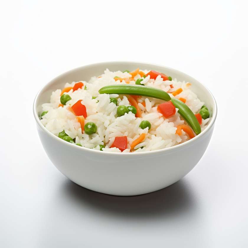 Rice with vegetables