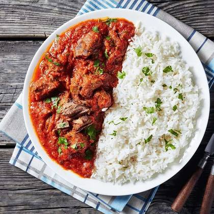 Rice & pork