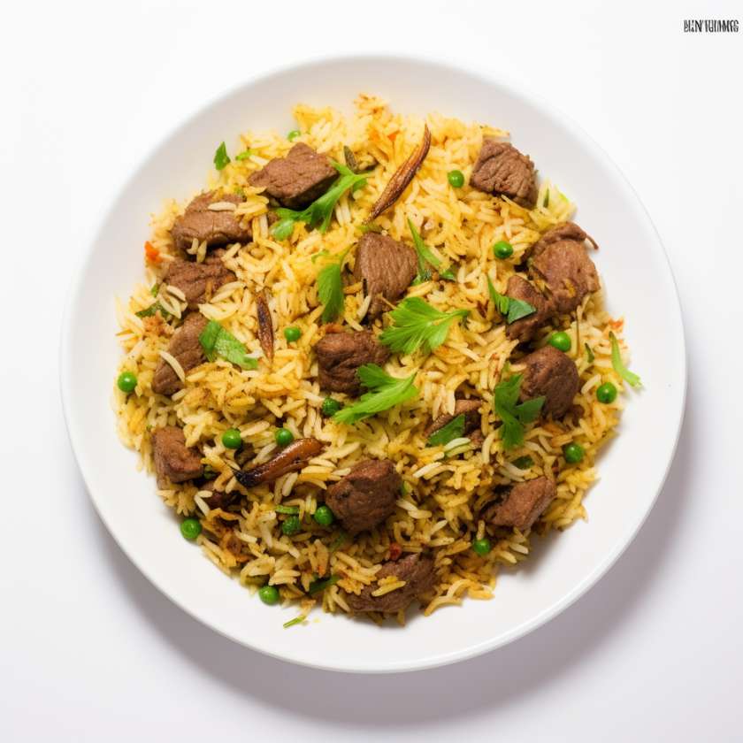 Lamb biryani