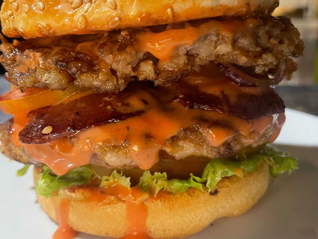 Double Gourmet Burger with Fries