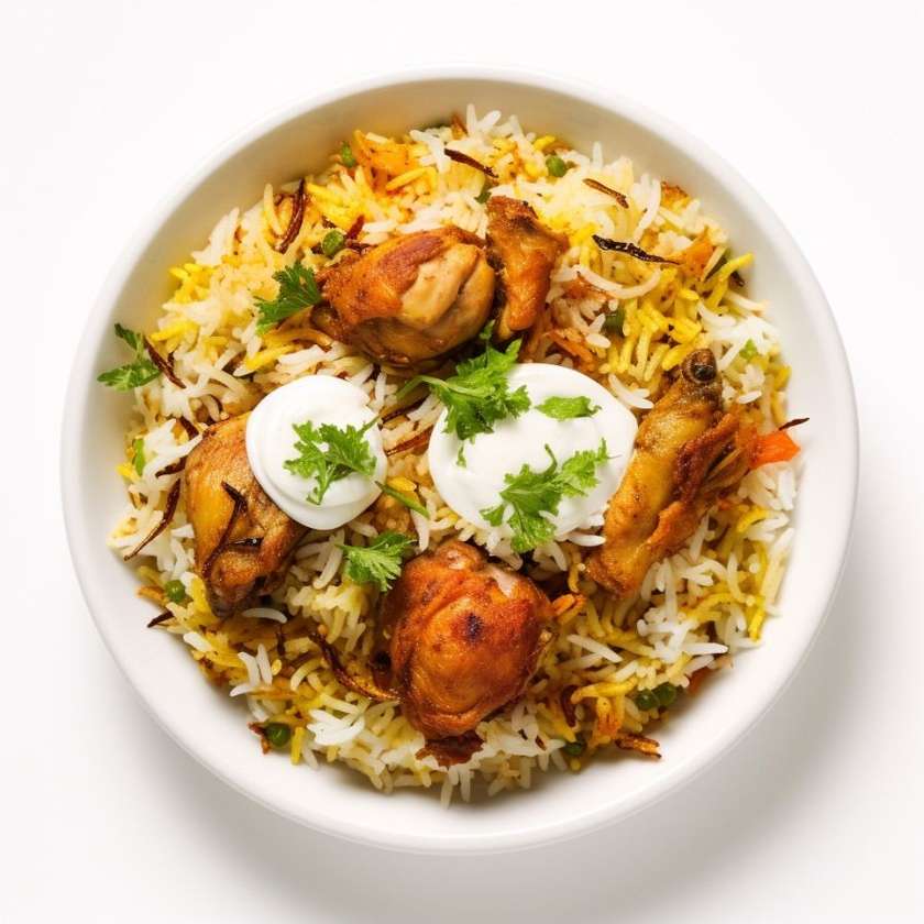 Chicken biryani basmati