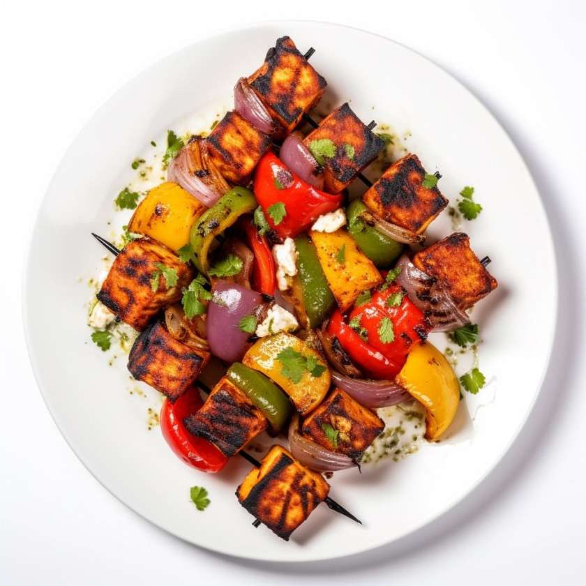 Paneer shaslik