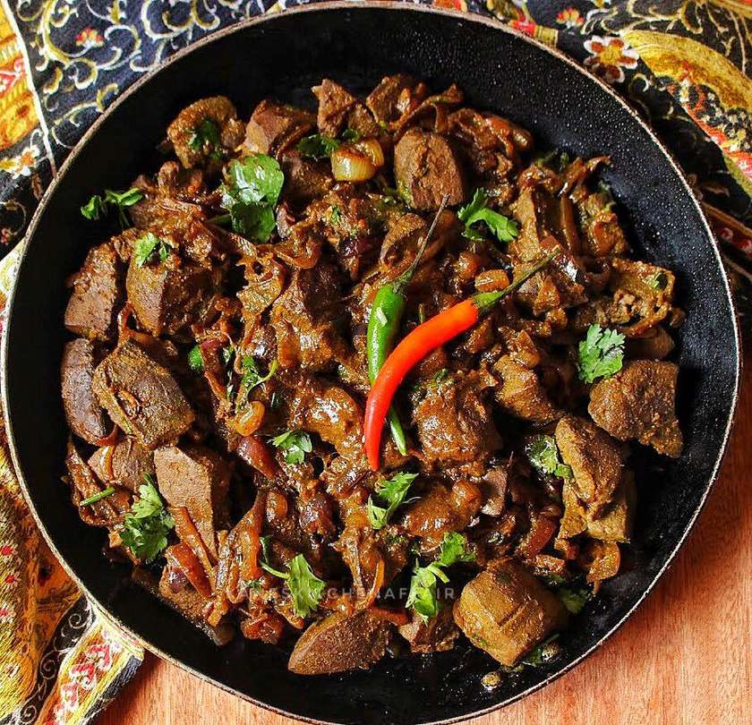 Wet or Dry Fried Goat