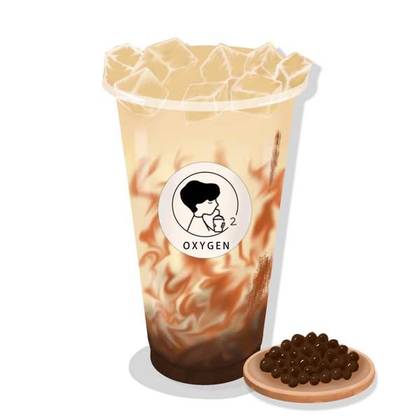 Brown Sugar Milk Tea 黑糖脏脏茶