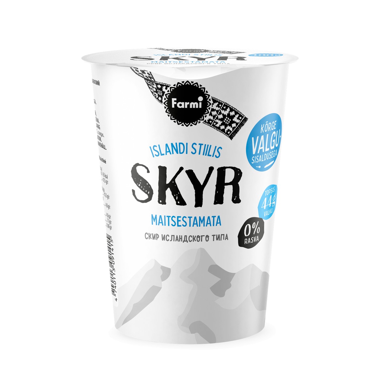Farmi, köögi Skyr maitsestamata, 400g (aegub peagi)