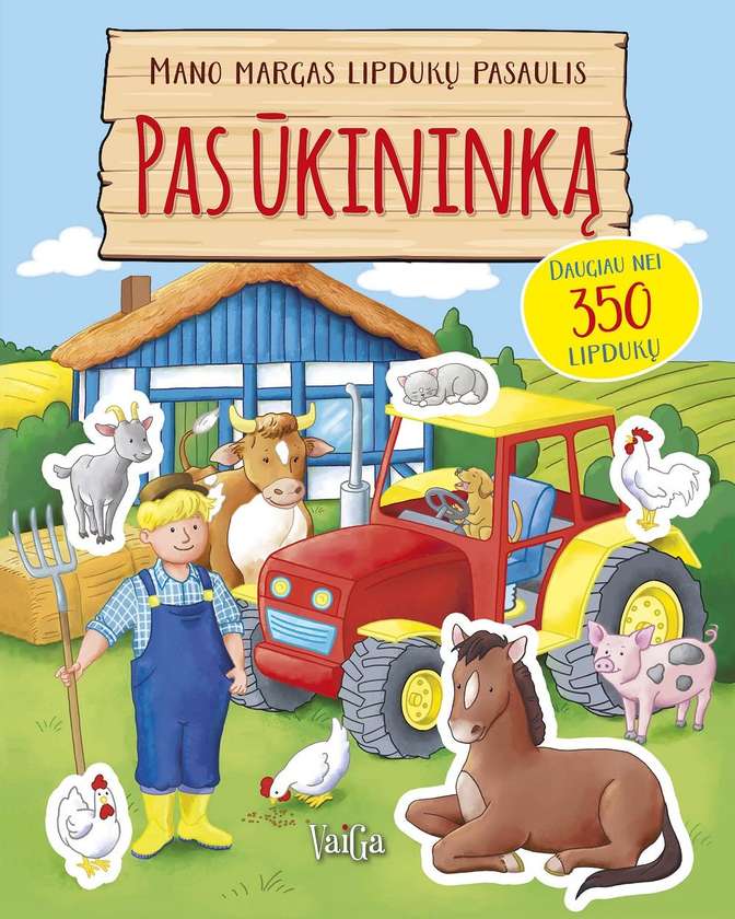 My colorful world of stickers. To the farmer