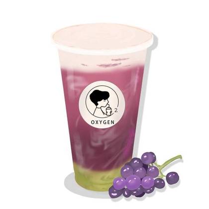Cheese Grape Tea