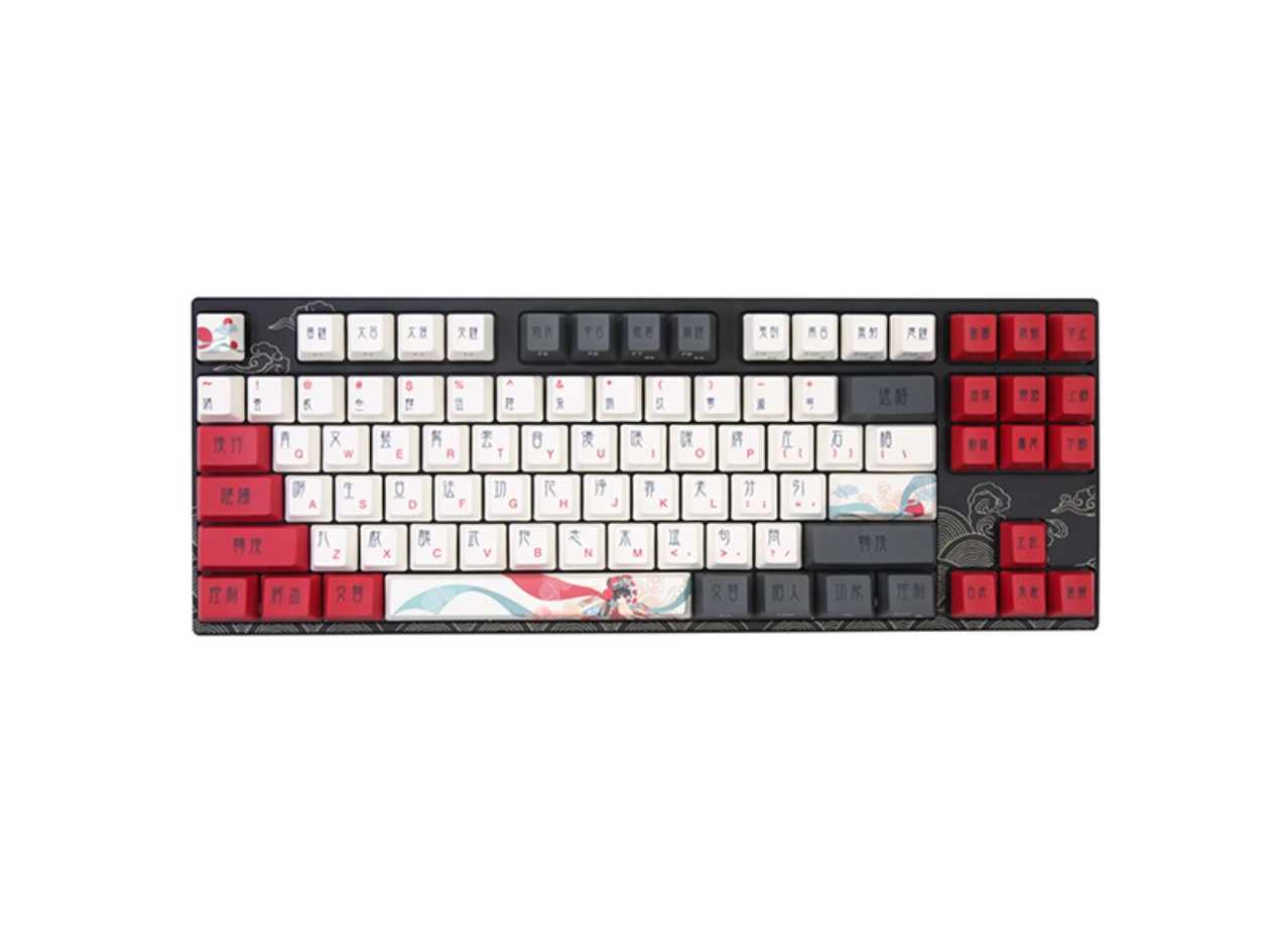 Varmilo Keyboard MA87M V2 Peking Opera, EC Rose V2,EU (11688)