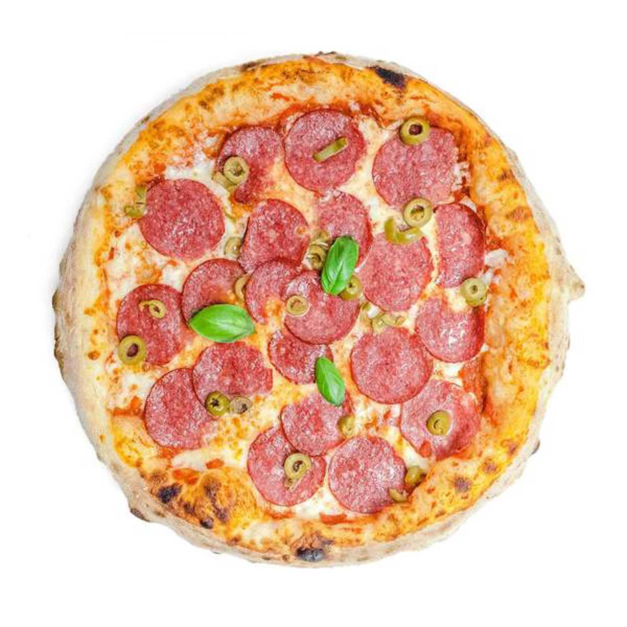 Salami Pizza