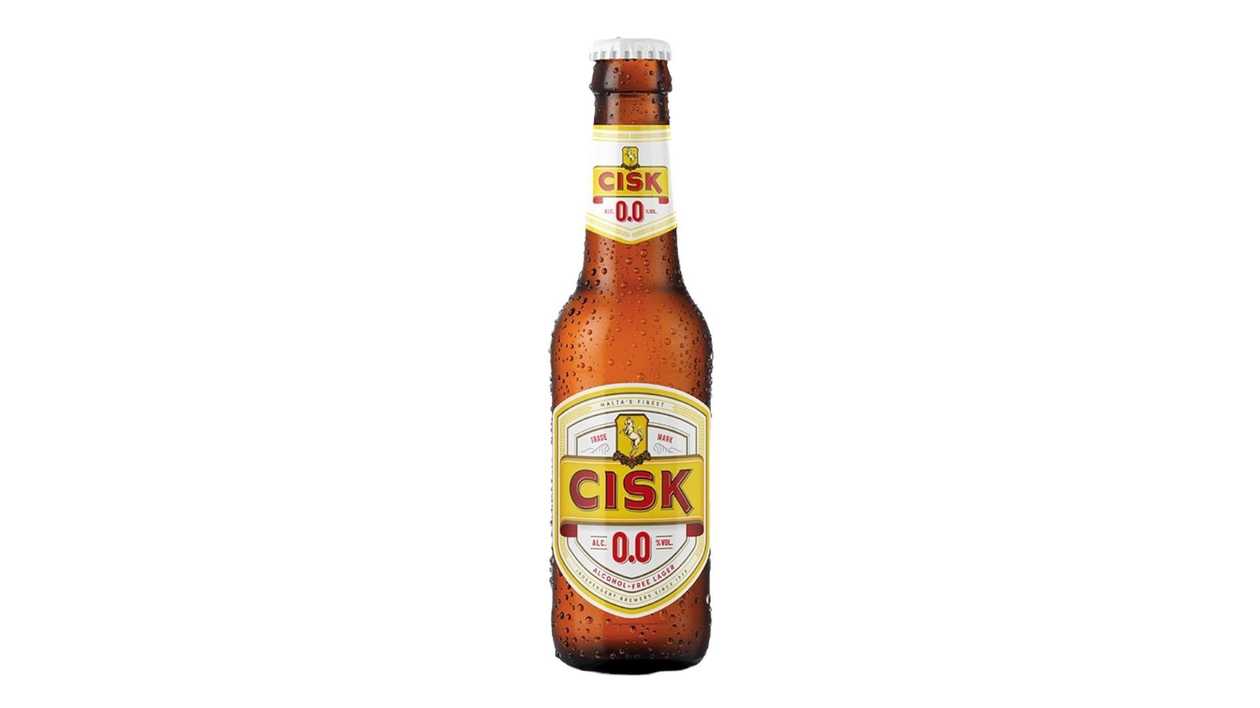 Cisk 0.0% Alcohol Free Lager, 250ml