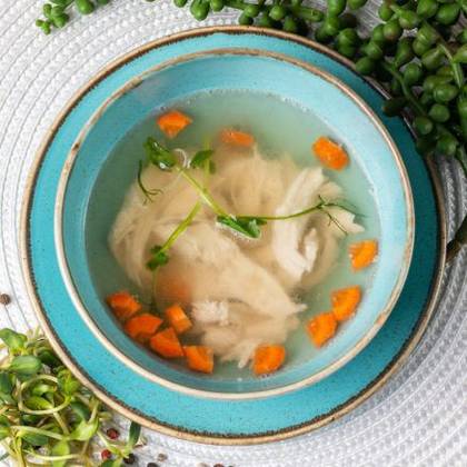 Chicken broth (300g)