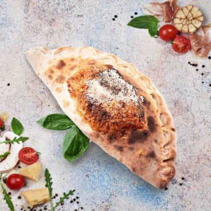 Calzone with tuna