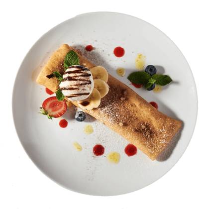 Crepe with Nutella and Banana (160/30g)