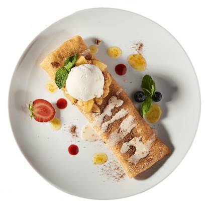 Viennese-style crepe with apples (195/30g)