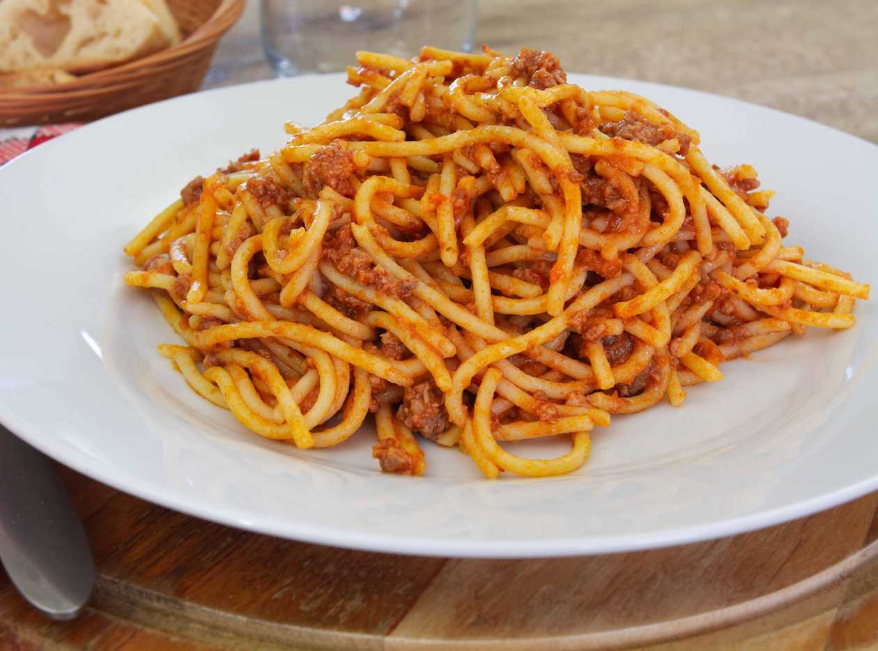 Penne/Spaghetti Bologneze