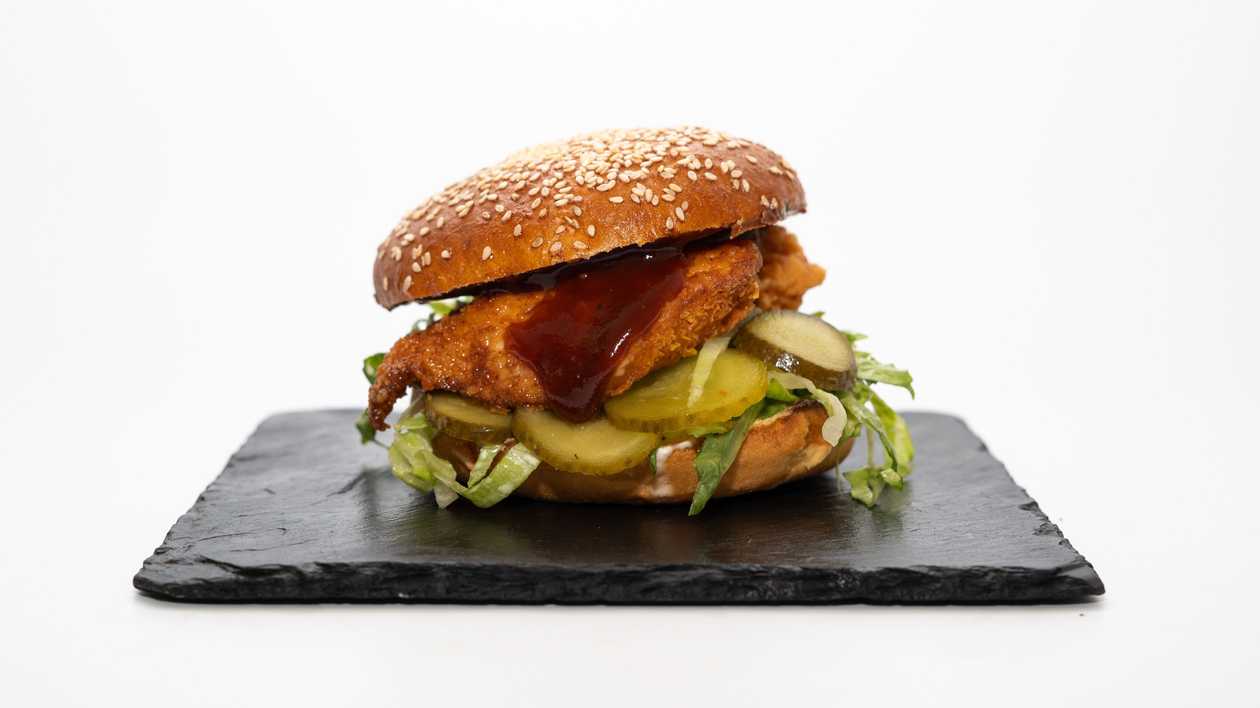 Louisiana BBQ chicken sandwich